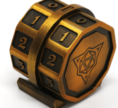 Lifelink Counter - Battleworn Gold